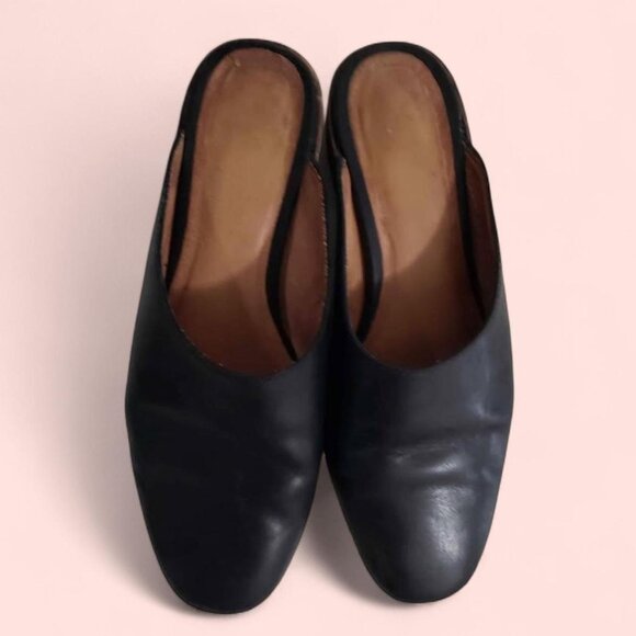 Madewell Black Mules - Picture 2 of 4